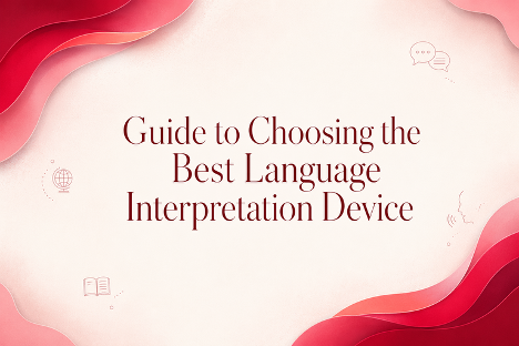 Guide to Choosing the Best Language Interpretation Device