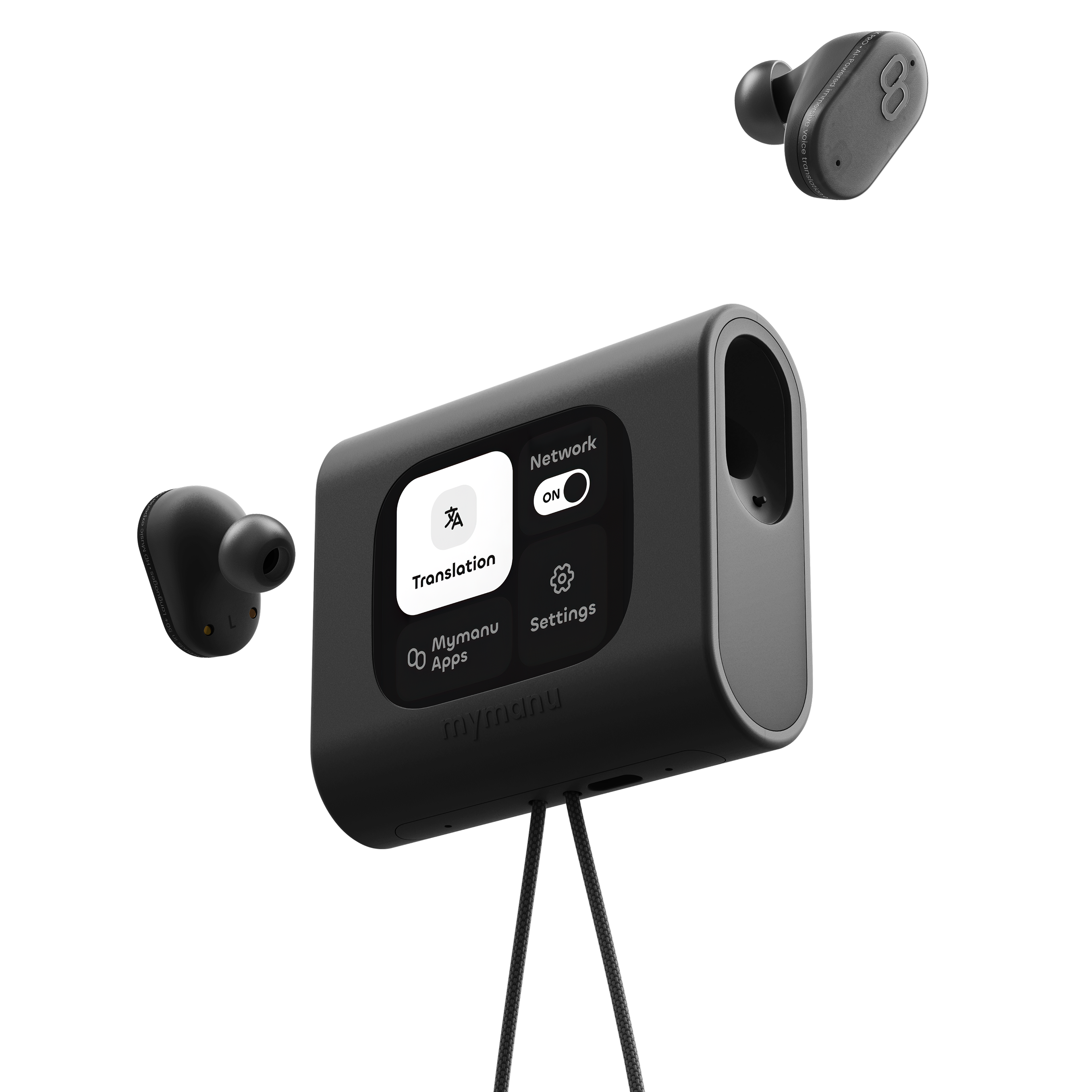 mymanu CLIK S ライブ翻訳&充電ケース付き Amazon.co.jp: Mymanu CLIK S イヤホン ライブ翻訳&充電ケース