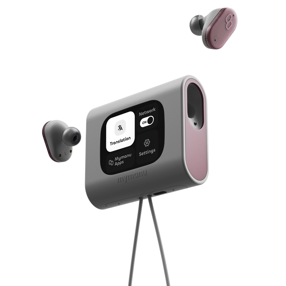 Mymanu Clik S Award Winning Translation Earbuds