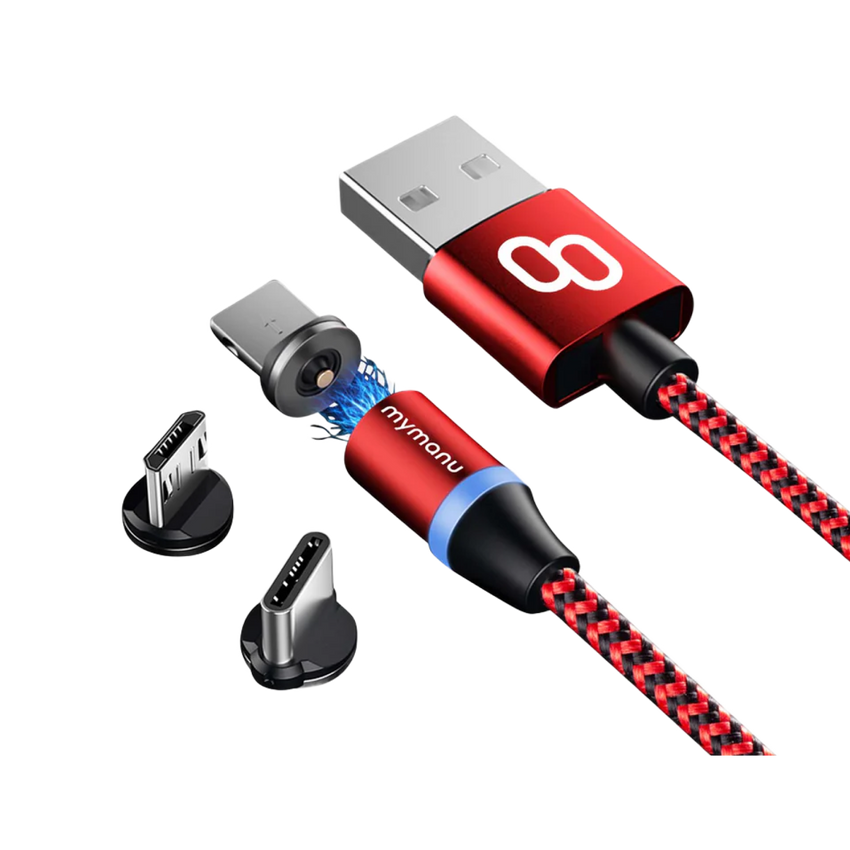 Mymanu 3 in 1 magnetic charging cable